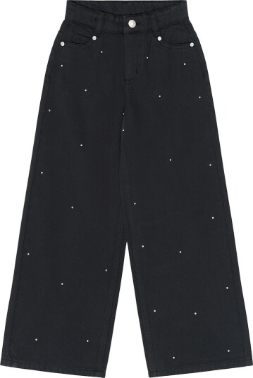 The New Jeans   Vid passform   TnYindi   Black Denim   The New   6 år (116)   Jeans   Svart