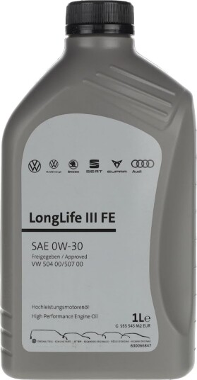 Motorolje VAG LongLife III 0W30 1L Motorolje VAG LongLife III 0W30 1L