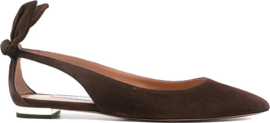 Aquazzura Dame Sko Brun 37 EU,