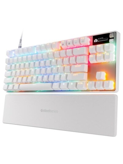 SteelSeries Apex Pro TKL Gen 3 Gamingtastatur Uten numpad Hvit