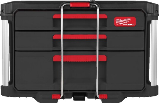 Milwaukee Packout Koffert med 2+1 Skuffer - Robust Oppbevaring til Elektroverktøy