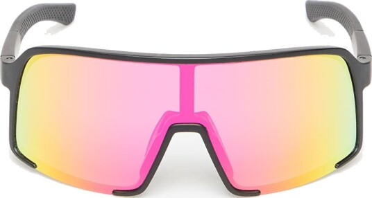 Solbriller Horsefeathers Magnum Sunglasses Matt Black/ Mirror Red Universal
