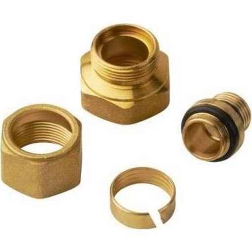 Roth Pex overgangsmuffe 16mm x 1/2"