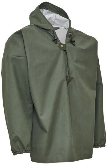 Elka Regnjakke med elastiske mansjetter 077100E oliven Str. 4XL