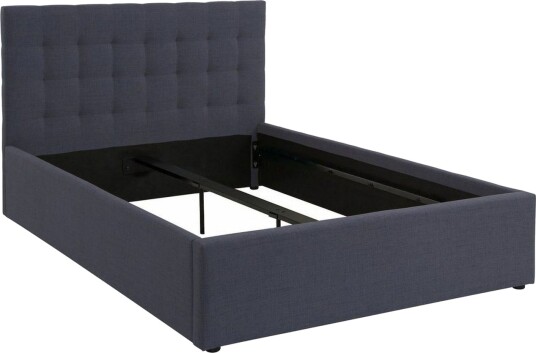 Sengeramme og sengestamme Loft24 Hamar sengeramme Mørkegrå 140x200
