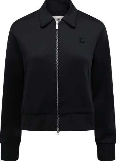 FILA Avenes Boxy Piping Track Jacket BLACK XS