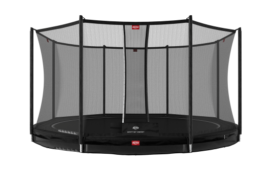 BERG Favorit InGround 430 Black + Safety Net Comfort