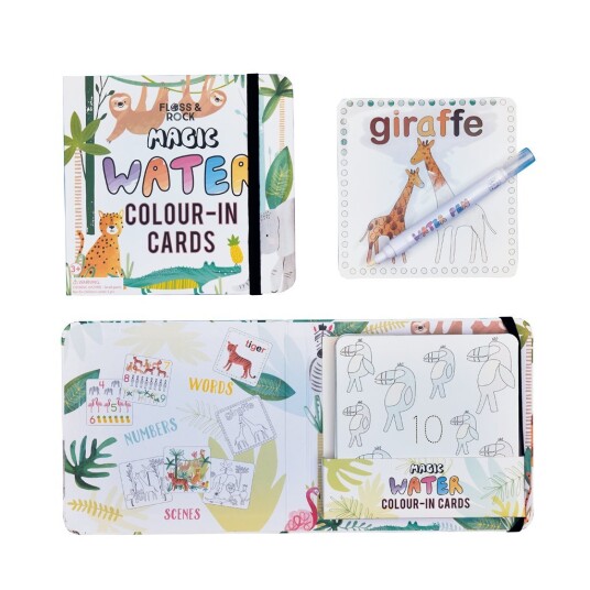 FLOSS & ROCK Jungle Water Pen and Cards  38P3416