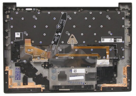 Sunrex - Erstatningstastatur For Bærbar Pc - Svensk/Finsk - Med Toppdeksel - For Thinkpad X1 Carbon Gen 9 20Xw, 20Xx