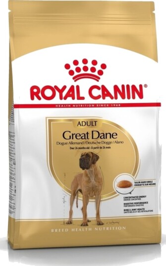 Royal Canin Great Dane Voksen Tørrfôr 12 kg - Styrker Ledd og Pels