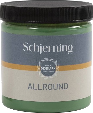 Diverse Utendørsmaling silkematt grønn 250 ml 1 fl