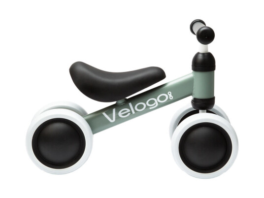 Velogo Løpesykkel fra 1 år 4 hjul Mint grønn Velogo Løpesykkel fra 1 år 4 hjul Mint grønn