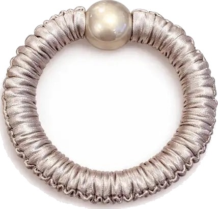 Hoops Silky Pearl Grå Hoops Silky Pearl Grå
