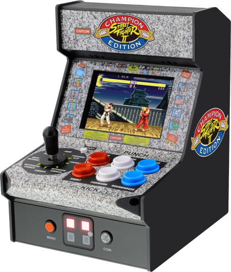 My Arcade Micro Player Pro 7,5 Street Fighter II retro spillkonsoll My Arcade Micro Player Pro 7,5 Street Fighter II retro spillkonsoll