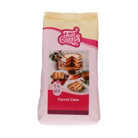 Funcakes Kakemiks For Gulrotkake 500g Funcakes Kakemiks For Gulrotkake 500g