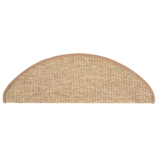 vidaXL Selvklebende trappematter 15 stk 65x21x4 cm lysebrun vidaXL Selvklebende trappematter 15 stk 65x21x4 cm lysebrun