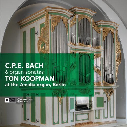 Ton Koopman  6 Organ Sonatas  CD