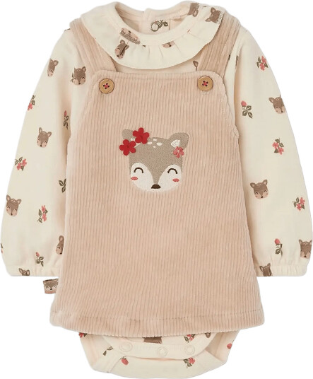 Boboli Set Knit For Baby Girl  Bci   Beige   56