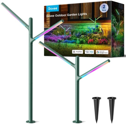 Govee H7086 Rgbicww Hagelys | Led Hagelys | Rgbww 1100 Lm 2,4 Ghz Wi Fi + Bluetooth Ip66