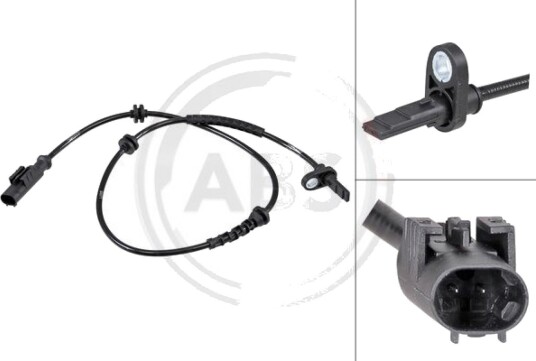 ABS sensor A.B.S. 31834