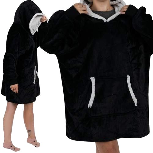 Sort XXL Sweatshirt teppe for maksimal komfort Sort XXL Sweatshirt teppe for maksimal komfort