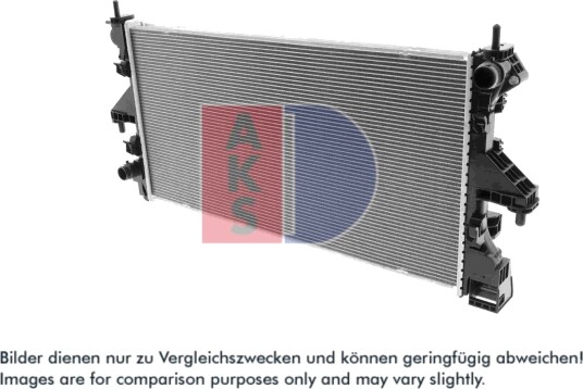 AKS DASIS 060091N Radiator, motorkjøling