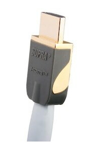 Supra 8m High Speed HDMI Kabel Blå med 4K Støtte Supra 8m High Speed HDMI Kabel Blå med 4K Støtte