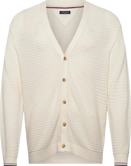 Tommy Hilfiger Dc Lightweight Cardigan   Cream   M