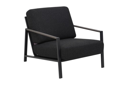 Brafab Lyra lenestol Svart/Teddy Black Svart Brafab Lyra lenestol Svart/Teddy Black Svart