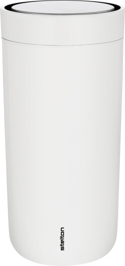 Stelton To Go Click Termokop 0.4 L. Soft Chalk - White - 0.4 L Stelton To Go Click Termokop 0.4 L. Soft Chalk - White - 0.4 L