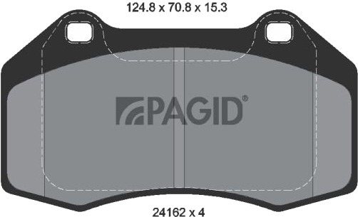PAGID T1532N Bremseklosser