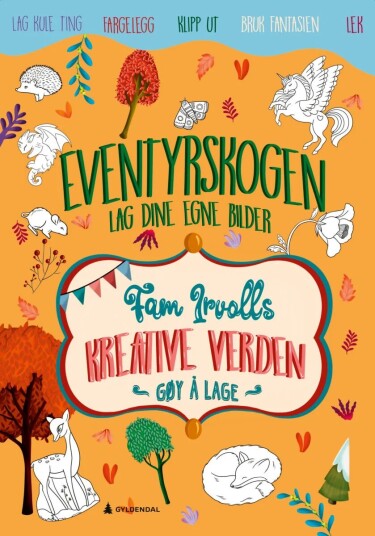 Eventyrskogen. Lag dine egne bilder. Fam Irvolls kreative verden. Gøy å lage.