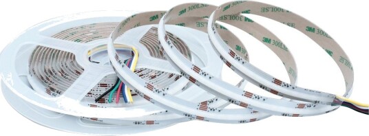 Ledlife 10m 21W/m RGB+CCT COB LED strip 24V DC IP20 840 LED pr. meter COB LED