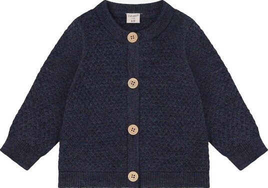 CeLaVi Cardigan Knitted OMBRE BLUE MELANGE 50