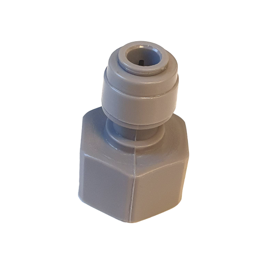 6,35mm (1/4") til 1/2" BSP Hurtigkobling