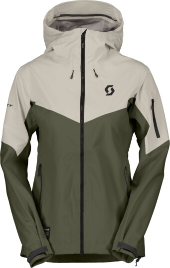 Scott Women's Jacket Explorair 3l Bread brown/Fresh green S Scott Women's Jacket Explorair 3l Bread brown/Fresh green S