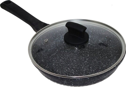 Stekepanne Maestro Mr 1225 20 Med Granittbelegg Og Lokk 20 Cm Stekepanne Maestro Mr 1225 20 Med Granittbelegg Og Lokk 20 Cm