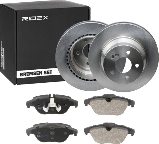 Bremseskiver og -klosser RIDEX 3405B1558