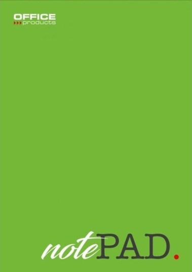 Pbs Connect Blok Kontor Office Products A5 Rutet 50 Ark 60 Gsm Grønn P10 Pris Per Stk