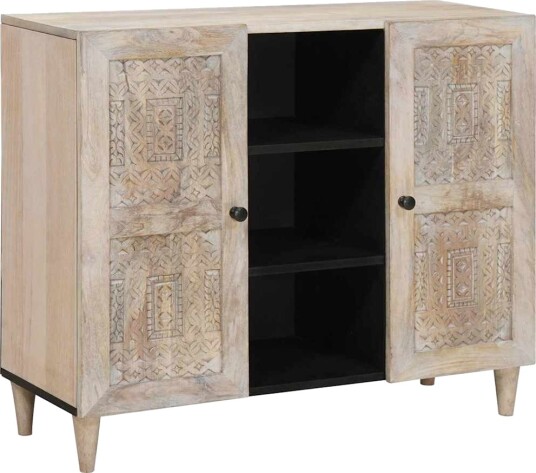 Serviesskap Hvit 33,5 x 90 x 75 cm Serviesskap Hvit 33,5 x 90 x 75 cm
