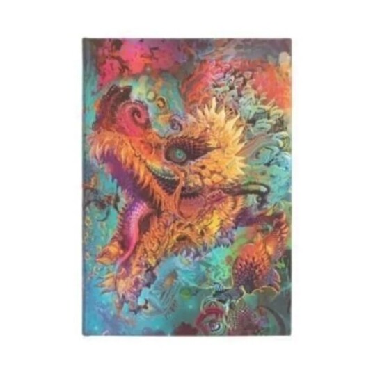 Paperblanks Notatbok Paperblanks Humming Dragon midi ulinjert