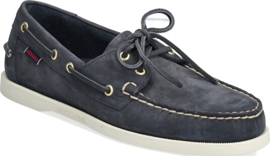 Sebago Docksides Portland Nubuck Navy 40