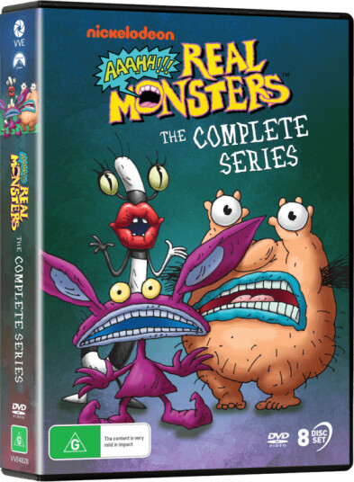 Aaahh!!! Real Monsters / Aaahh!!! Ordentlige Monstre Den Komplette Serien DVD