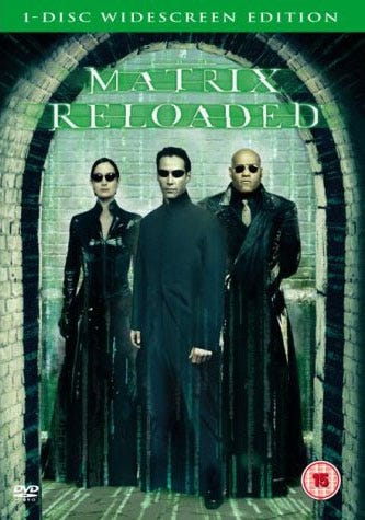The Matrix Reloaded DVD The Matrix Reloaded DVD