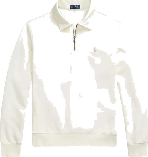 Polo Ralph Lauren Loopback Terry Knt Sweatshirt Cream S