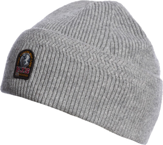 Parajumpers Garmo Knitted Beanie Ash Grey Melange L XL
