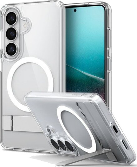 Spigen Ultra Hybrid S Mobildeksel med MagSafe for Samsung Galaxy S26 - Klar Hvit Spigen Ultra Hybrid S Mobildeksel med MagSafe for Samsung Galaxy S26 - Klar Hvit