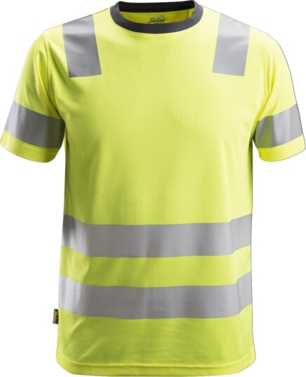 Snickers Workwear T Skjorte 2530 Kl2 Gul