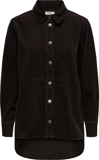 JDY Manchester skjorte Jdyshiraz L/S Long Shirt Pnt Brun