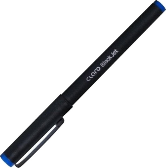 Claro Black Jet Kulepenn 1 Mm Blå (10 Stk.) Claro Black Jet Kulepenn 1 Mm Blå (10 Stk.)
